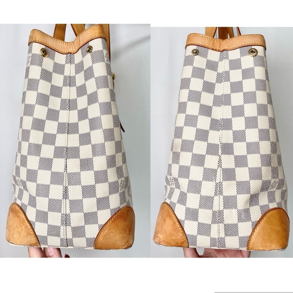 Louis Vuitton Damier Azur Hampstead MM Bag tote Large blue - Picture 15 of 17